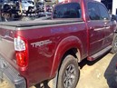 2004 TOYOTA TUNDRA, BURGUNDY, LIMITED, CREW CAB, 4.7L, AT, 2WD. Z25955